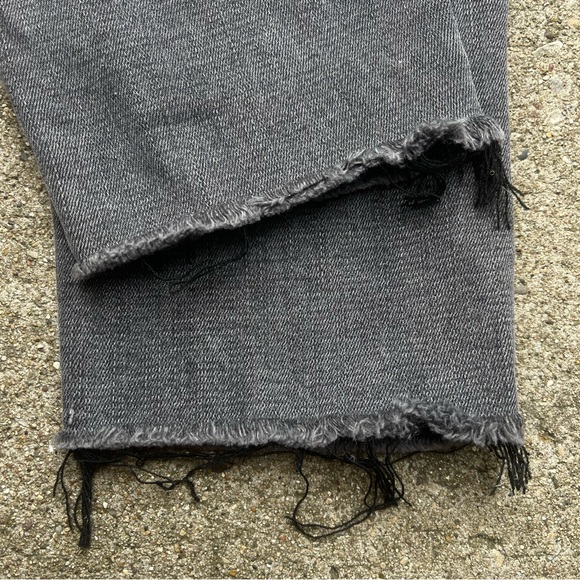 Pacsun Grey Distressed Jeans Size 26 - Super High Rise Jegging - Picture 6 of 6